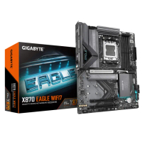 【GIGABYTE 技嘉】X870 EAGLE WIFI7 DDR5 主機板+AMD R5 9600X代理盒裝 6核 12緒 中央處理器(M+C組合)