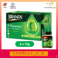 Brand's Essence Of Chicken Original 70g x 6 Bottles EXP:10/2028 [ Brands, No Added Salt, pati sari a