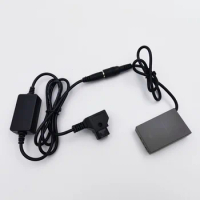 D-TAP Step-down Cable to PS-BLS-5 DC Coupler BLS5 Dummy Battery For Olympus PEN E-PL7 E-PL5 OM-D E-M10 E-M10 Mark II