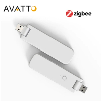 AVATTO Tuya Zigbee 3.0 &amp; Bluetooth &amp; Sig Mesh 3 in 1 Wireless Gateway Hub, Smart Home Bridge Hub Works with Alexa, Google Home