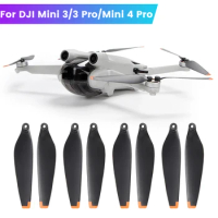 Propeller For DJI Mini 3 Pro/Mini 3 Drone Blade Props Wing For DJI Mini 4 Pro Replacement Propellers Drone Accessories