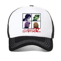 Music Band Gorillaz Demon Days Men baseball cap Fashion Summer men women cool Mesh breathable Snapback hats Bone Garros