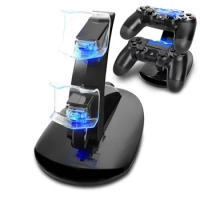 New Products Dual Fast Charging Station Ps5 Controller Stand For Sony Playstation 5 Controller Charger For Ps5 Accessories