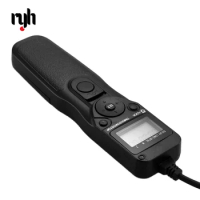 RYH RM-VPR1 LCD Wire Timer Remote Control Shutter Release For Sony A7 A7R A5000 A6000 A3000 A58 RX100III NEX-3NL DSC-HX300