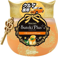 雞仔牌ST 汽車 夢幻香SUTEKI PLUS水果凍芳香劑-香橙蛋糕90g