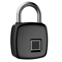 Tuya Portable Anti-Theft Fingerprint Lock 0.1 Seconds Unlock Rechargeable Door Lock Fingerprint Smart Padlock Quick Unlock