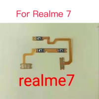 1pcs For Realme 7 Realme7 Power Volume Button Flex Cable Side Key Switch ON OFF Control Button Repair Part