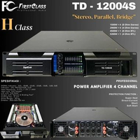POWER AMPLIFIER FIRSTCLASS TD12004S