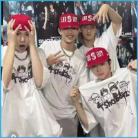 Áo thun tay ngắn NS1 2026 LNGSHOT 4SHOBOIZ MIXTAPE K-pop SN1