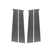 Carbon Fiber B Pillar Decorative Stickers Protection Trim For Honda VEZEL XR-V 2015-2020 Accessories