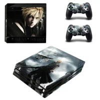 Final Fantasy XII 7 Remake PS4 Pro Skin Sticker For Sony PlayStation 4 Console and Controllers PS4 Pro Skin Stickers Decal