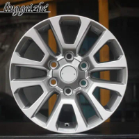 Foundry Automotive aluminum alloy wheel custom supplier, 17 "18" PCD6x139.7 rims for Toyota Prado FJ Rand Cruiser Lexus gs