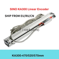 SINO Optical Linear Glass Scale KA300-470 520 570 mm travel 5micron / 1micron TTL Signal Linear Encoder