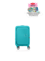 CURIO BOOK OPEN กระเป๋าเดินทางขนาด 20 นิ้ว EXP TSA สีฟ้า