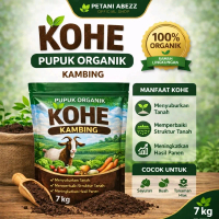 Kohe Kambing Premium 7 kg Pupuk Alami Ramah Lingkungan