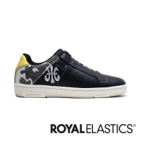 ROYAL Elastics ICON OG 真皮運動休閒鞋 女鞋(黑黃)