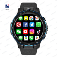 Hot sell 6GB+128GB 4G Dual Chip Dual System SIM Card Call WIFI GPS Video Call Cameras Smart Watch for men