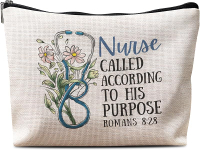 Nurse Makeup Bag Nurse Gifts Nurse Gifts for Women Pink Coquette Bow Cosmetic Bags for Women Future 