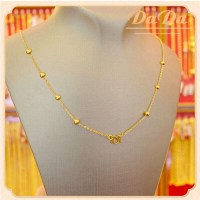 Genuine half-salung gold necklace (chain pattern) weight 1.9 grams 96.5% pure gold. AutoMaxion