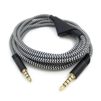 for Astro A10 A40 A30 2.0m Inline Mute Talkback Cable Cord Mic Dropship