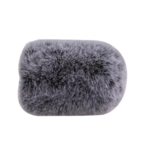Universal Microphone Outdoor Artificial Furry Windscreen Fur Windshield Wind Muff for AT2020 Condenser Microphone N0HC
