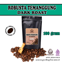 Kopi Robusta Temanggung DARK ROAST / Biji Kopi Robusta Temanggung 100g Coffee