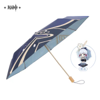 in Presale Genshin Impact Official Merch miHoYo Original Authentic Ayaka Theme Series Folding Umbrella