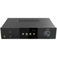 A-330 4K UHD Media Player Digital Player ES9038 Pro Decoder DAC MQA Headphone Pre Amp Room DLNA Streaming Player