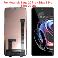 For Motorola Moto Edge 20 Pro LCD Display edge 20 lite touch screen digitizer For Moto edge 20pro XT2153-1 display Edge S Pro