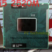 Original Intel core CPU I5-2520M 2,50GHz 3MB Dual Core SR048 I5 2520M FCPGA988 laptop Notebook Processor free shipping