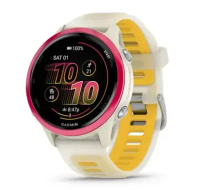 GARMIN Forerunner 570 Smart Watch 42mm - Garansi Resmi TAM 2 Thn Raspberry Mango
