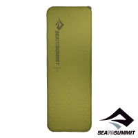 【SEA TO SUMMIT】自動充氣睡墊-野營系列-方 橄欖綠(登山睡墊/充氣睡墊/露營睡墊)