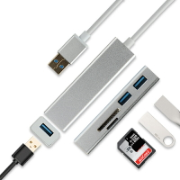USB轉接頭微軟Surface Pro7/6/5轉換器hub分線器擴展塢HUB讀卡器