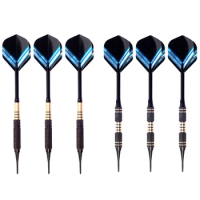 3Pcs/Set 18g Copper Darts Set with Safety Plastic Tip Dart Needle + PET Darts Flights + Aluminum Alloy Darts Shafts