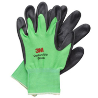 3M 亮彩舒適型 止滑 耐磨手套 綠色 XXL