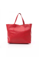 Celine Pre-Loved Celine horizontal hippopotamus Shoulder bag tote bag leather Red