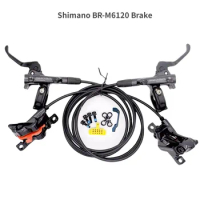 SHIMANO DEORE M6100 M6120 Brake Mountain Bikes Hidraulic Disc Brake BR BL M6100 M6120 DEORE Brake Left &amp; Right