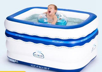 泳池兒童充氣嬰兒游泳池寶寶家用游泳桶嬰幼兒海洋球池保溫玩具