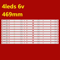 10PCS LED Backlight strip for JS-D-JP4910-041EC(60517) Atvio Celed91865 Celed 91865 LEHUA E49DU1000 49AX3000