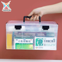 Oxihom Tempat Kotak Penyimpanan Box Mainan dan Perkakas ToolBox Kosmetik Kotak Obat Plastik