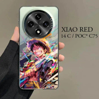 Case Imd Red 14C / Poc*C75 - Softcase Hologram Red 14C / Poc*C75 - Casing Red 14C / Poc*C75
