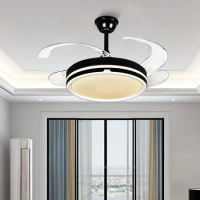 New Ramco Decorative Ac Dc Ceiling Fan Pcb Big Hvls Remote Control Decorative Bladeless Ceiling Light with Fan