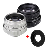 TL 35มม. F1.6โฟกัสแบบแมนนวล MF Prime เลนส์กล้อง C-Ring Mount สำหรับ Canon EOS Nikon N1 Fuji C-FX  NEX Olympus Micro 4/3 C-M4/3