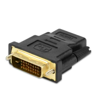 DVI male to HDMI-compatible female adapter DVI (24 + 1) to HDMI-compatible connector