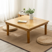 茶幾 茶臺 家用楠竹可折疊方形小炕桌日式榻榻米矮桌炕上小飯桌飄窗