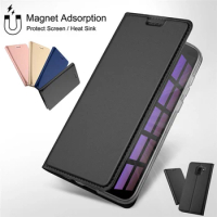 Magnetic Leather Book Flip Phone Case For Xiaomi Mi Note 10 Lite 9T A3 A2 Redmi Note 9 9s 8T 8 Pro 7 6A 7A 8A Card Holder Cover