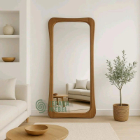 CERMIN DINDING FULLBODY - CERMIN BADAN - STANDING MIRROR - CERMIN AESTHETIK GANTUNG JATI Gantungan