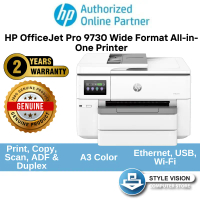 HP OfficeJet Pro 9730 Wide Format All-in-One Printer [Print, Scan, Copy, A4 & A3] | HP OfficeJet Pro