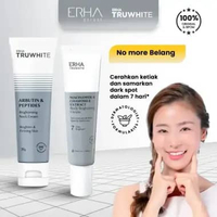 ERHA Truwhite Brightening Neck & Body Cream - Krim Pemutih Ketiak Leher dan Lipatan + Niacinamide & 