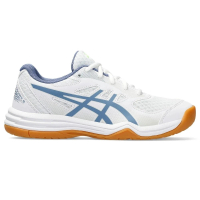 【asics 亞瑟士】UPCOURT 5 GS 兒童 排球鞋 白霧藍(1074A039-105)